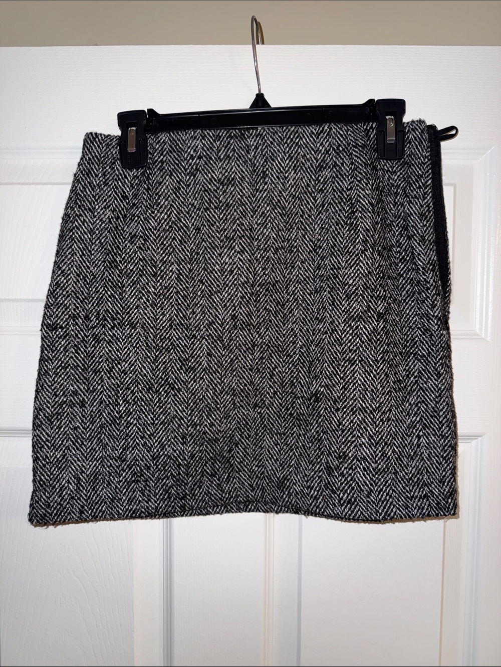 H&M Herringbone Mini Skirt